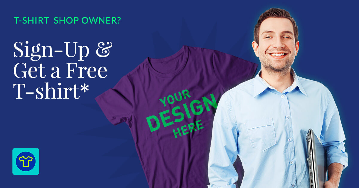 Sign Up & Get a Free T-shirt - Printsome On Demand